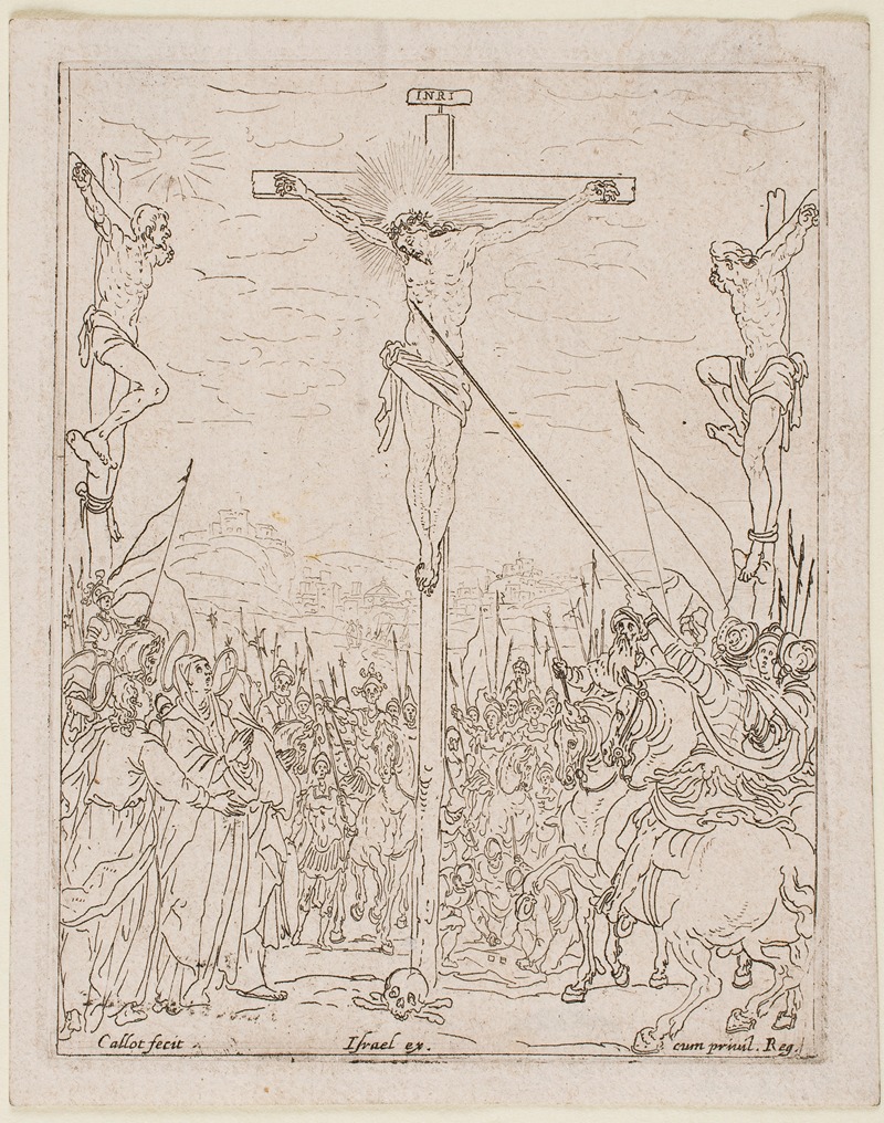 Jacques Callot - Jesus on the Cross