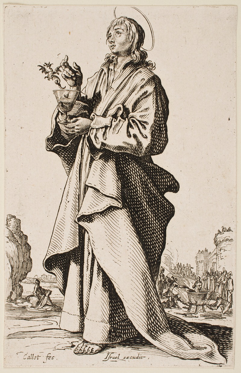 Jacques Callot - Saint John the Evangelist
