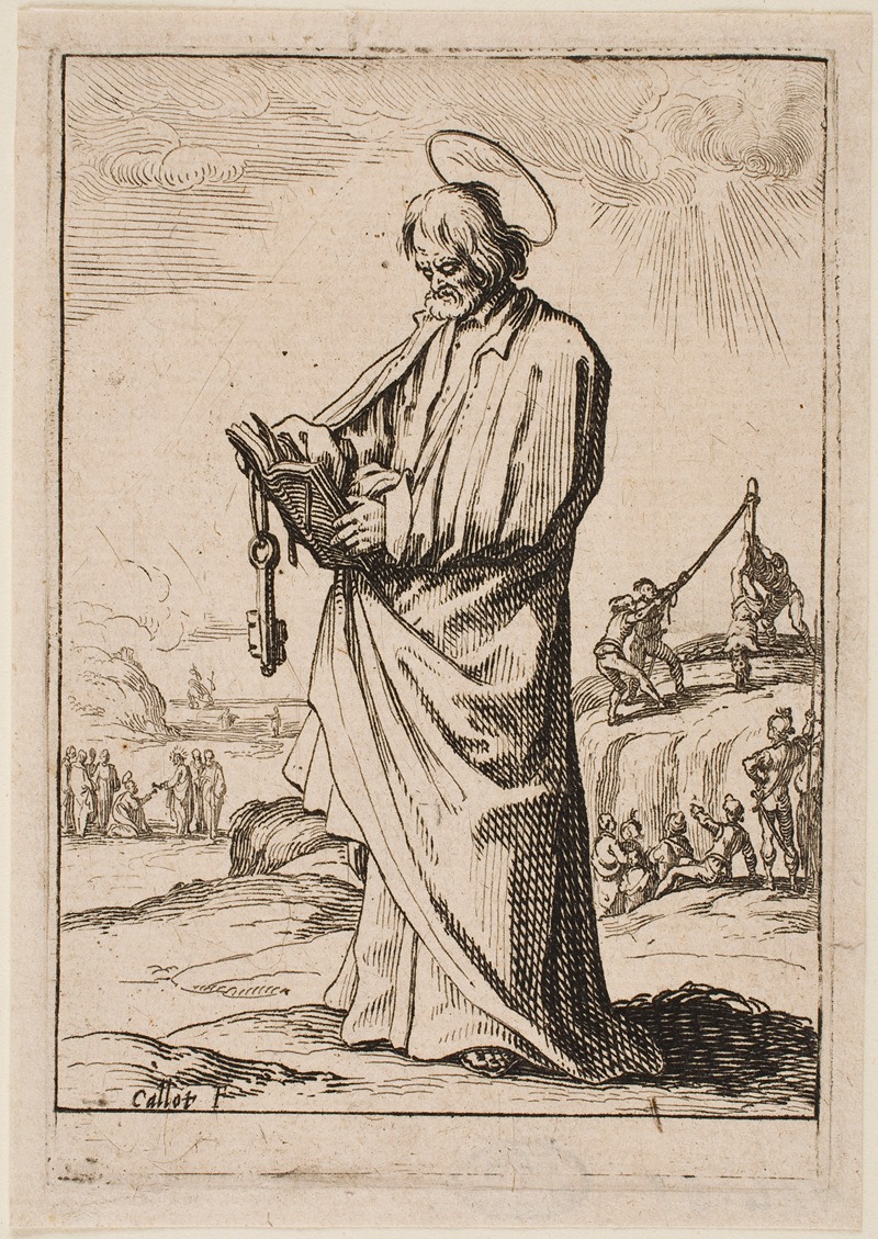 Jacques Callot - St. Peter, the Apostle