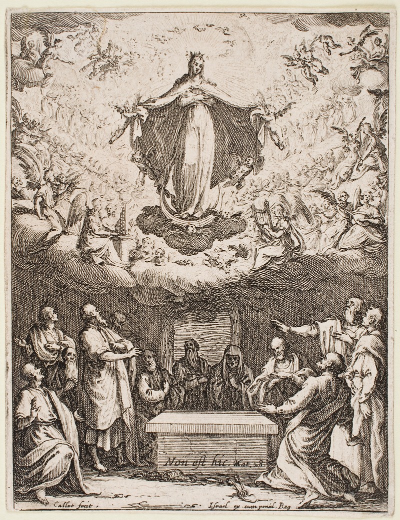 Jacques Callot - The Assumption of the Virgin