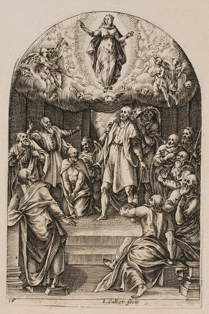 Jacques Callot - The Assumption