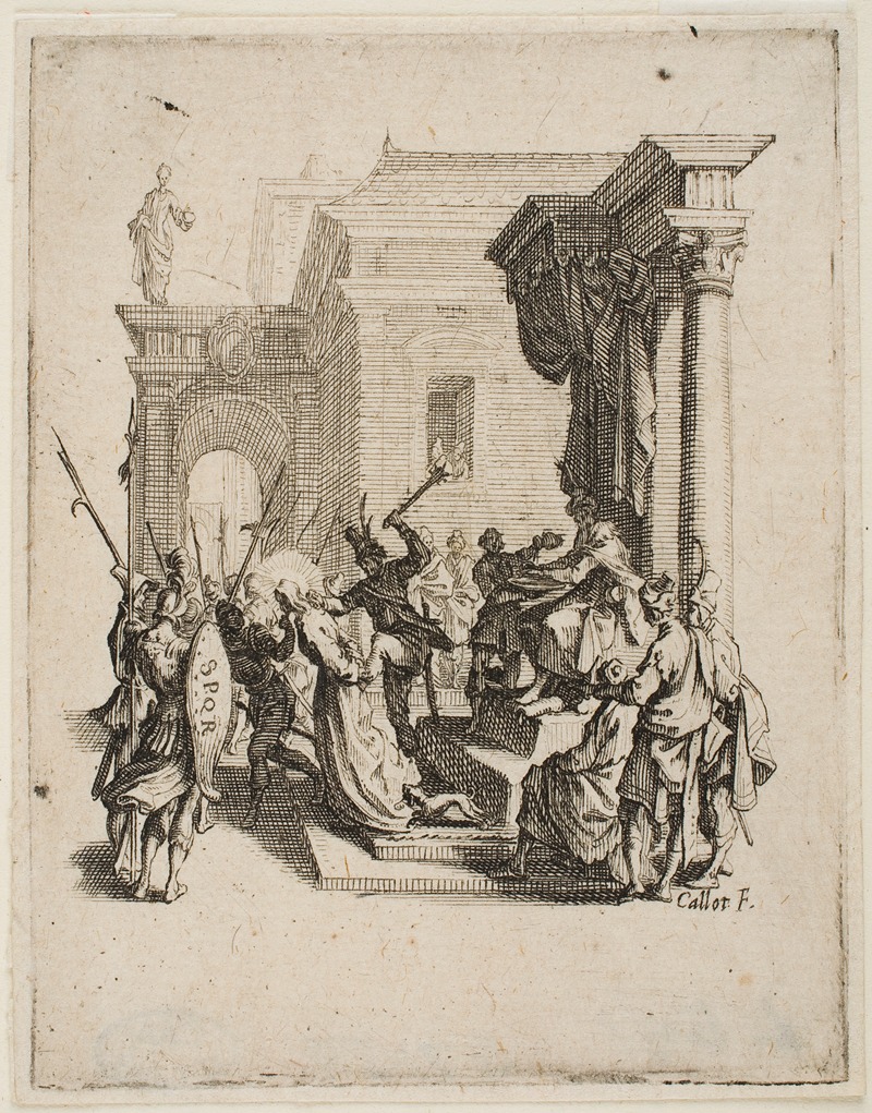 Jacques Callot - The Condemnation to Death