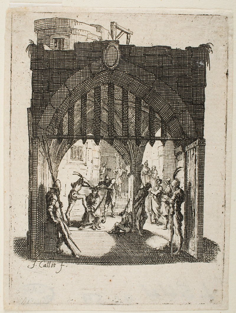 Jacques Callot - The Crowning with Thorns