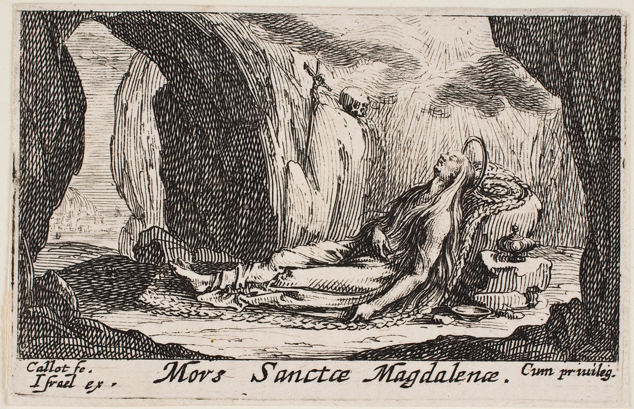 Jacques Callot - The Death of St. Madeleine