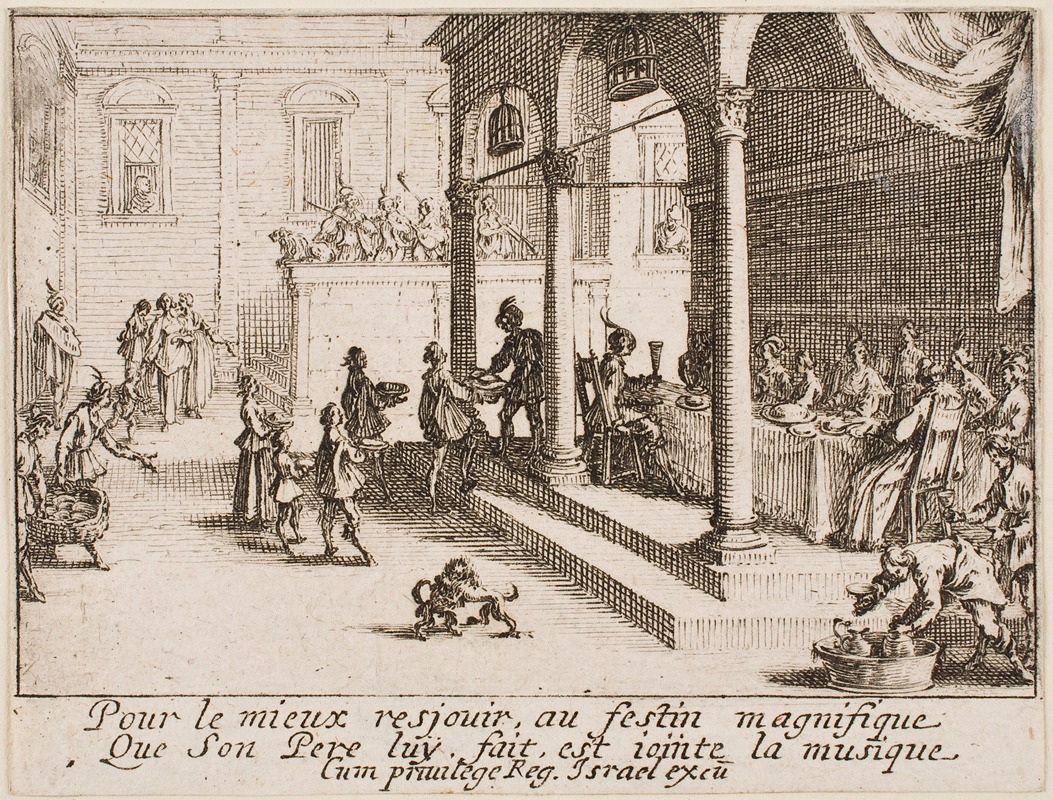 Jacques Callot - The Feast