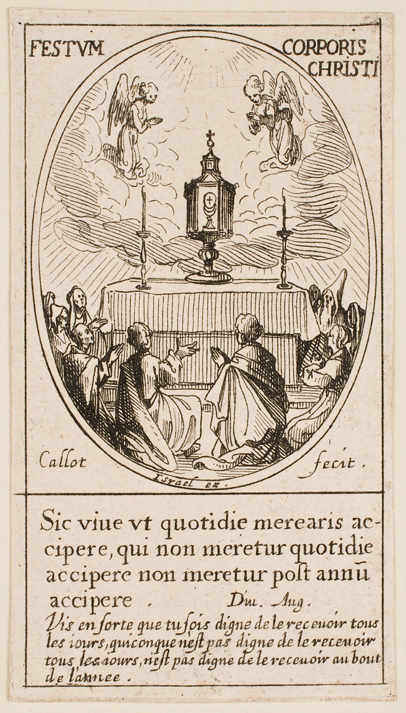 Jacques Callot - The Holy Sacrement
