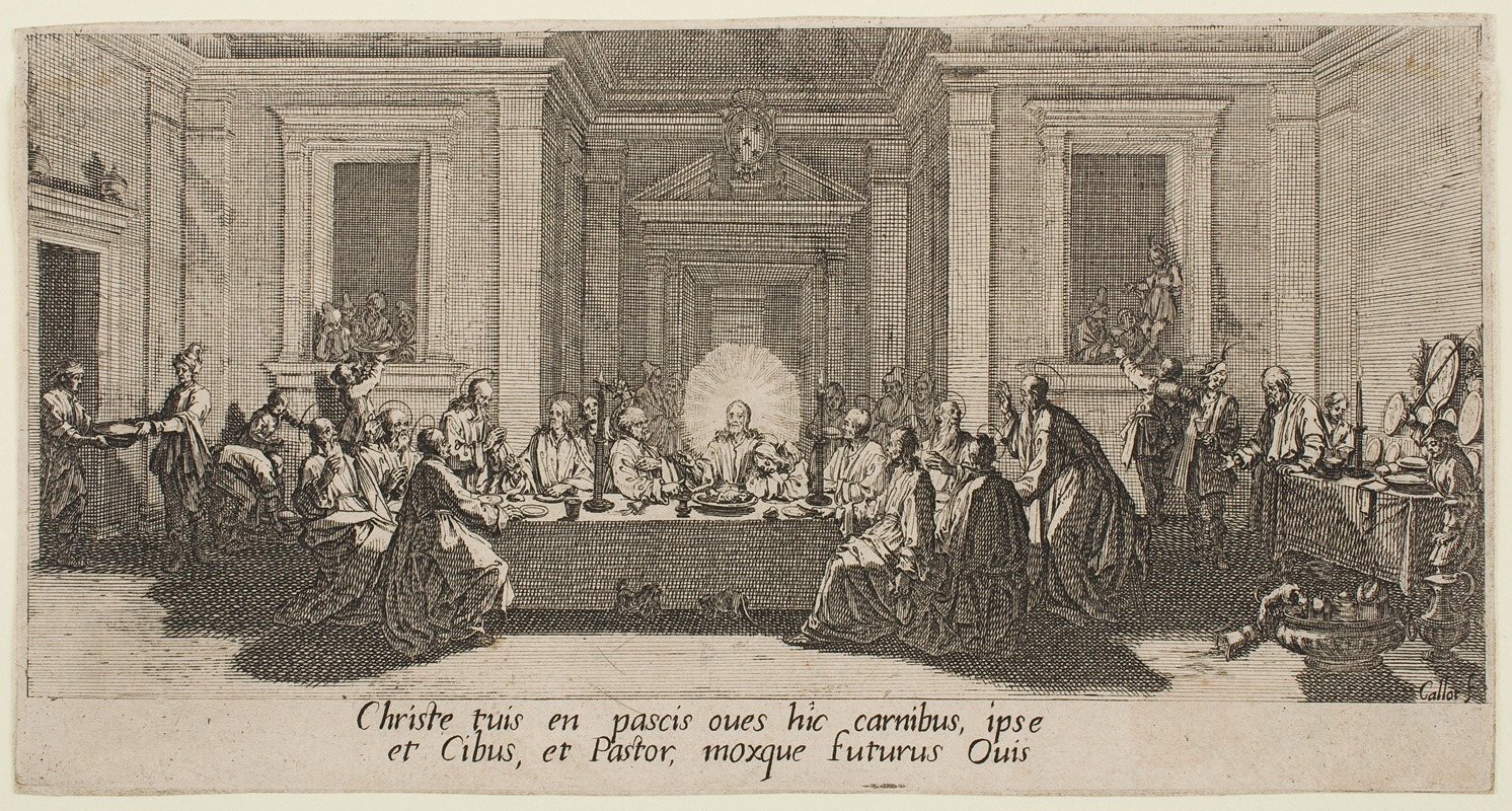 Jacques Callot - The Last Supper
