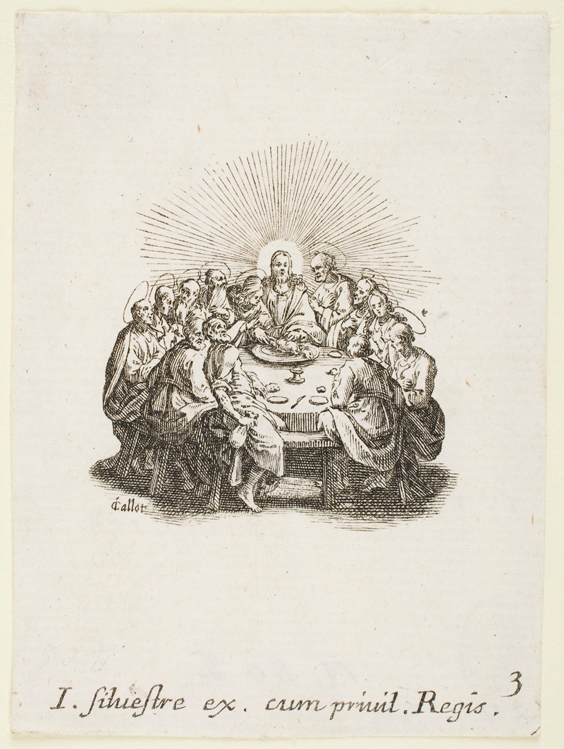 Jacques Callot - The Last Supper