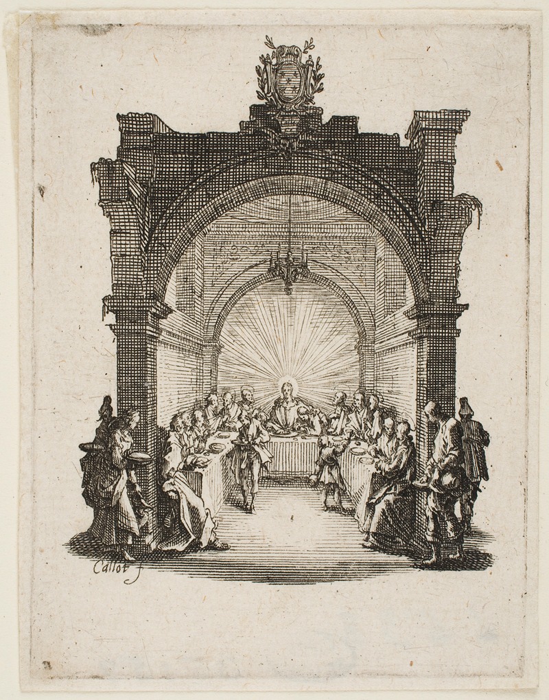 Jacques Callot - The Last Supper