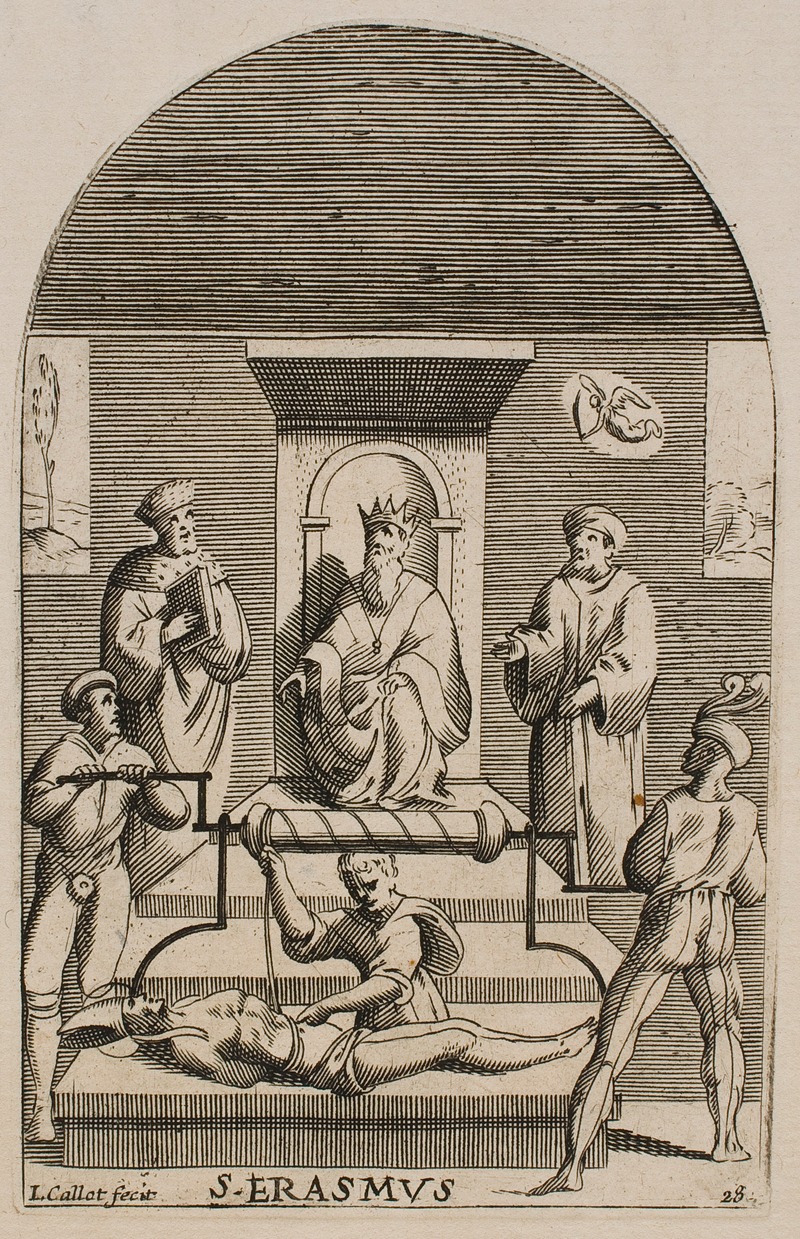 Jacques Callot - The Martyrdom of St. Erasmus