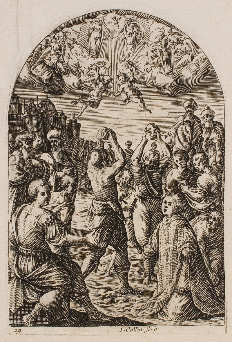 Jacques Callot - The Martyrdom of St. Stephen