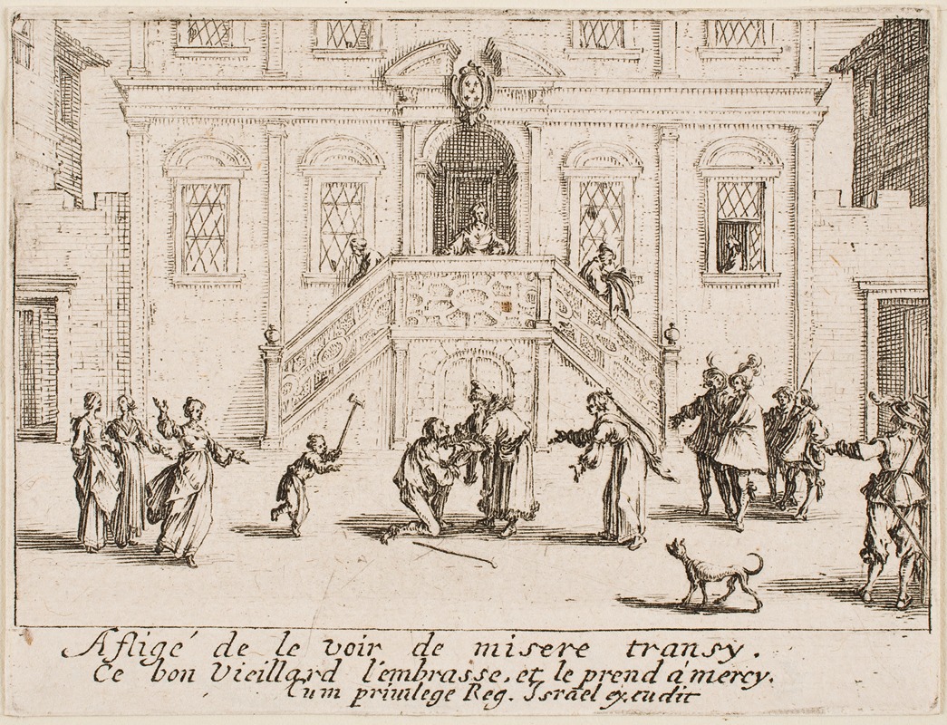 Jacques Callot - The Prodigal Son Returns to his Father’s House