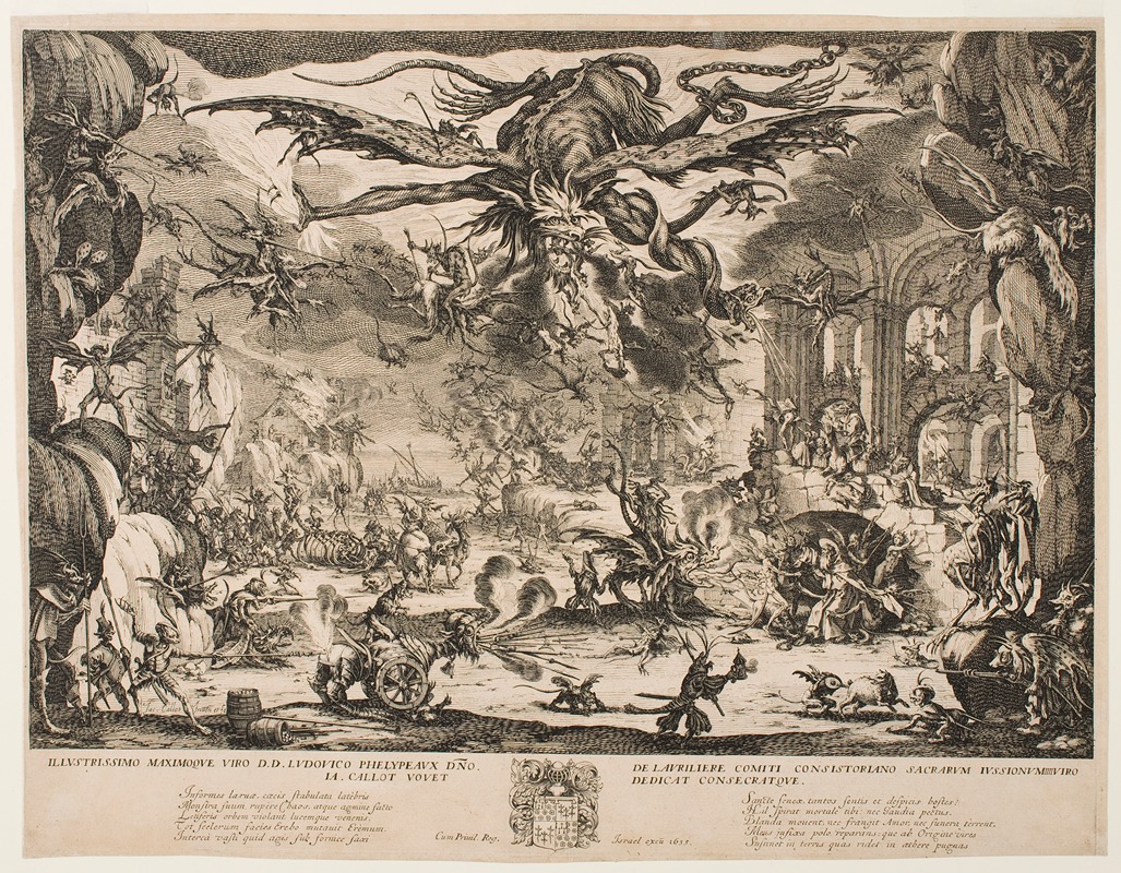 Jacques Callot - The Temptation of St. Antony