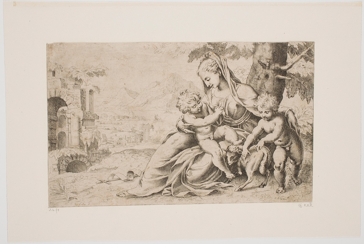 Jacques Callot - The Virgin in a Landscape