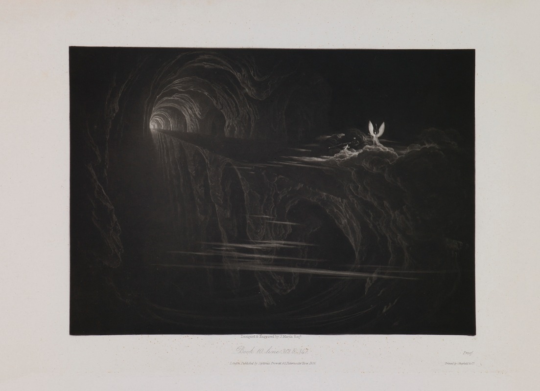 John Martin - Bridge over Chaos (Book 10, Line 312 and 347)