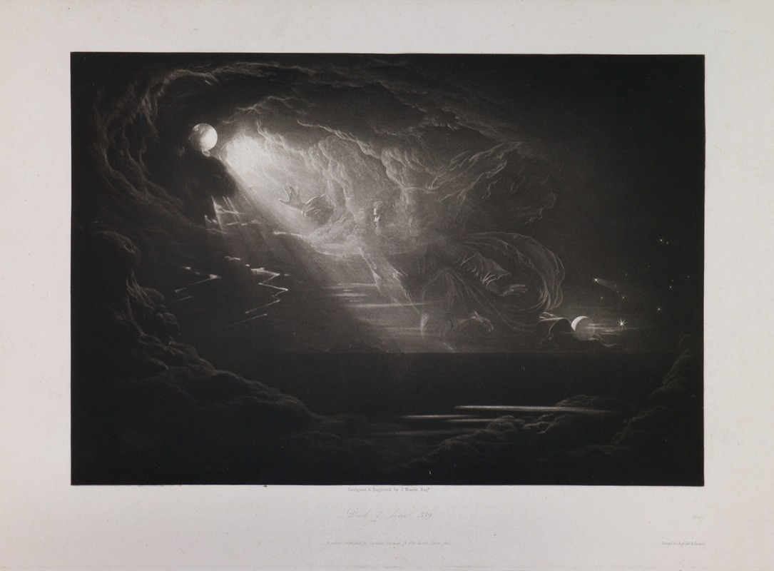 John Martin - Creation of Light (Book 7, Line 339)