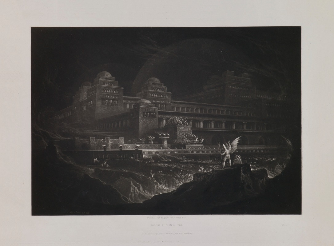 John Martin - Pandemonium (Book 1, Line 710)