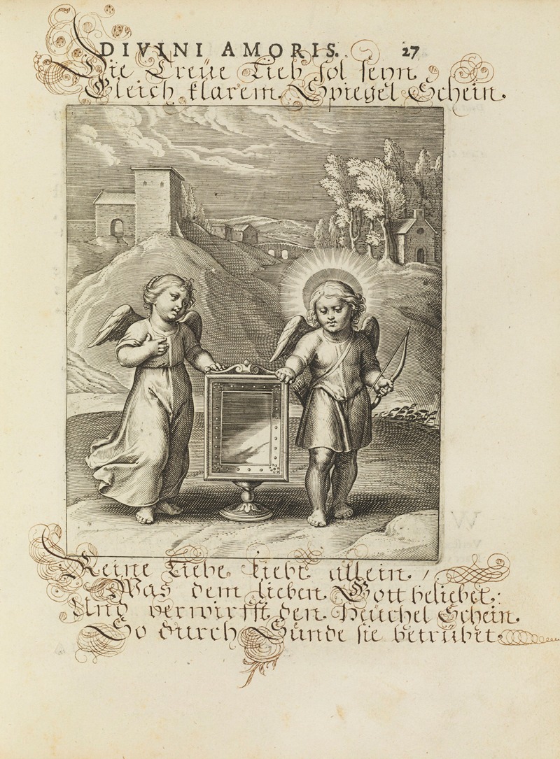 Otto van Veen - Amoris divini emblemata Pl.11
