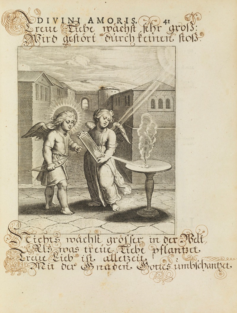 Otto van Veen - Amoris divini emblemata Pl.18
