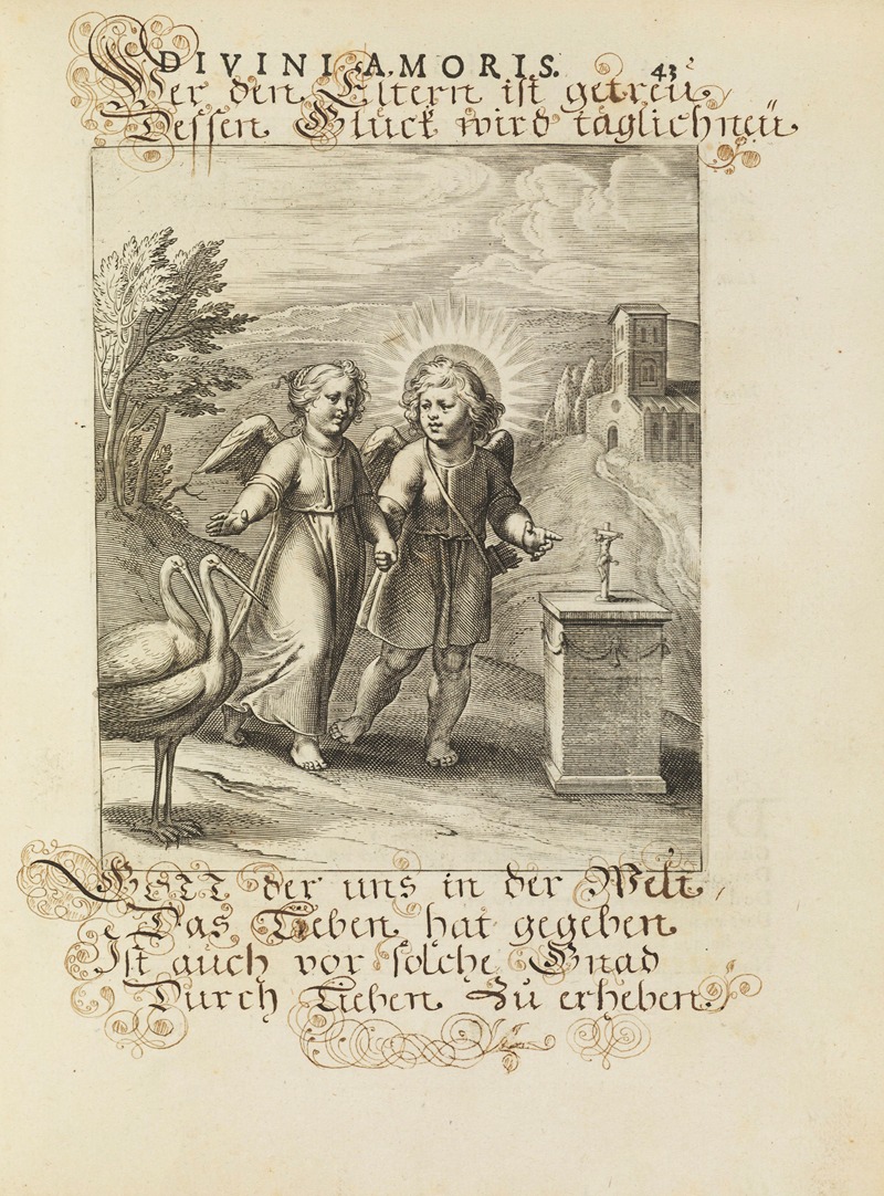 Otto van Veen - Amoris divini emblemata Pl.19