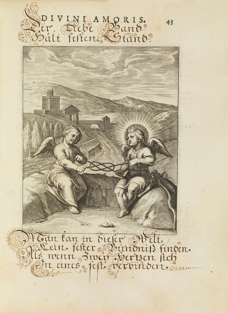 Otto van Veen - Amoris divini emblemata Pl.20