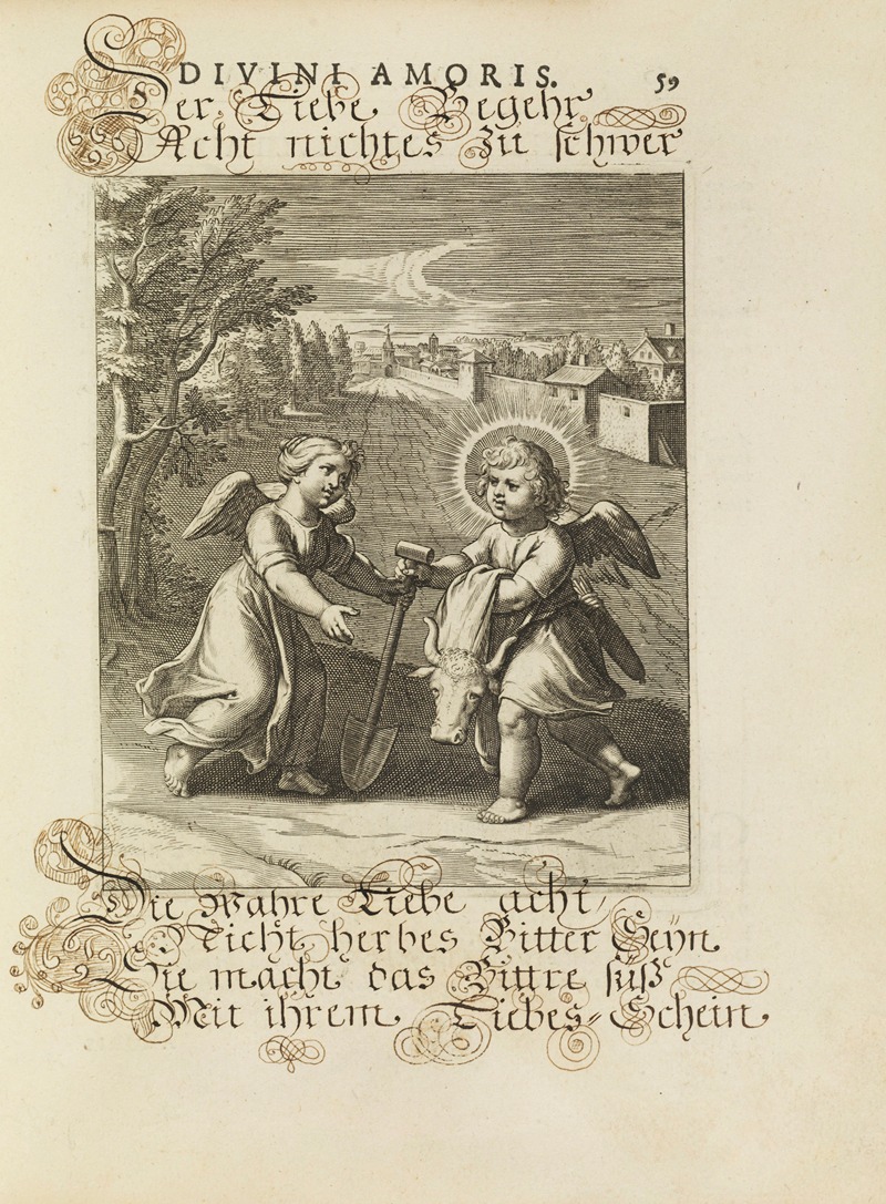 Otto van Veen - Amoris divini emblemata Pl.27