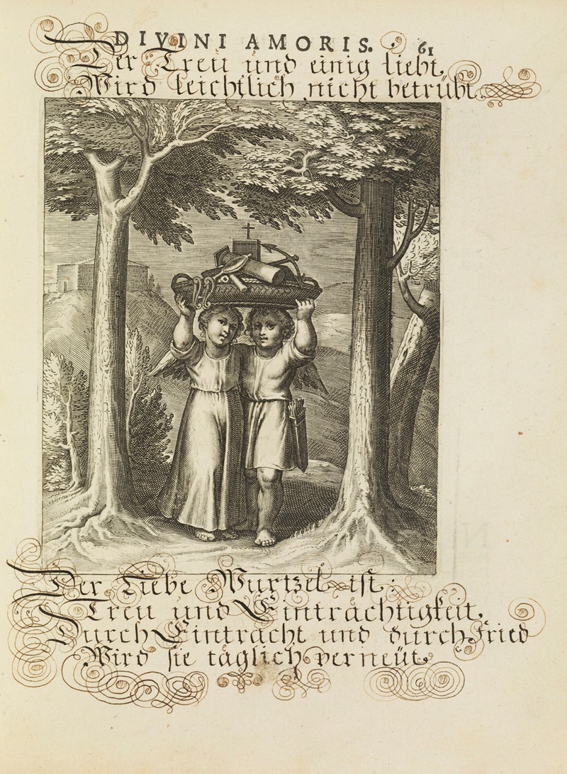 Otto van Veen - Amoris divini emblemata Pl.28