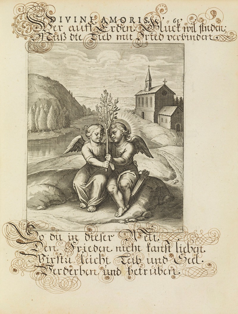 Otto van Veen - Amoris divini emblemata Pl.30