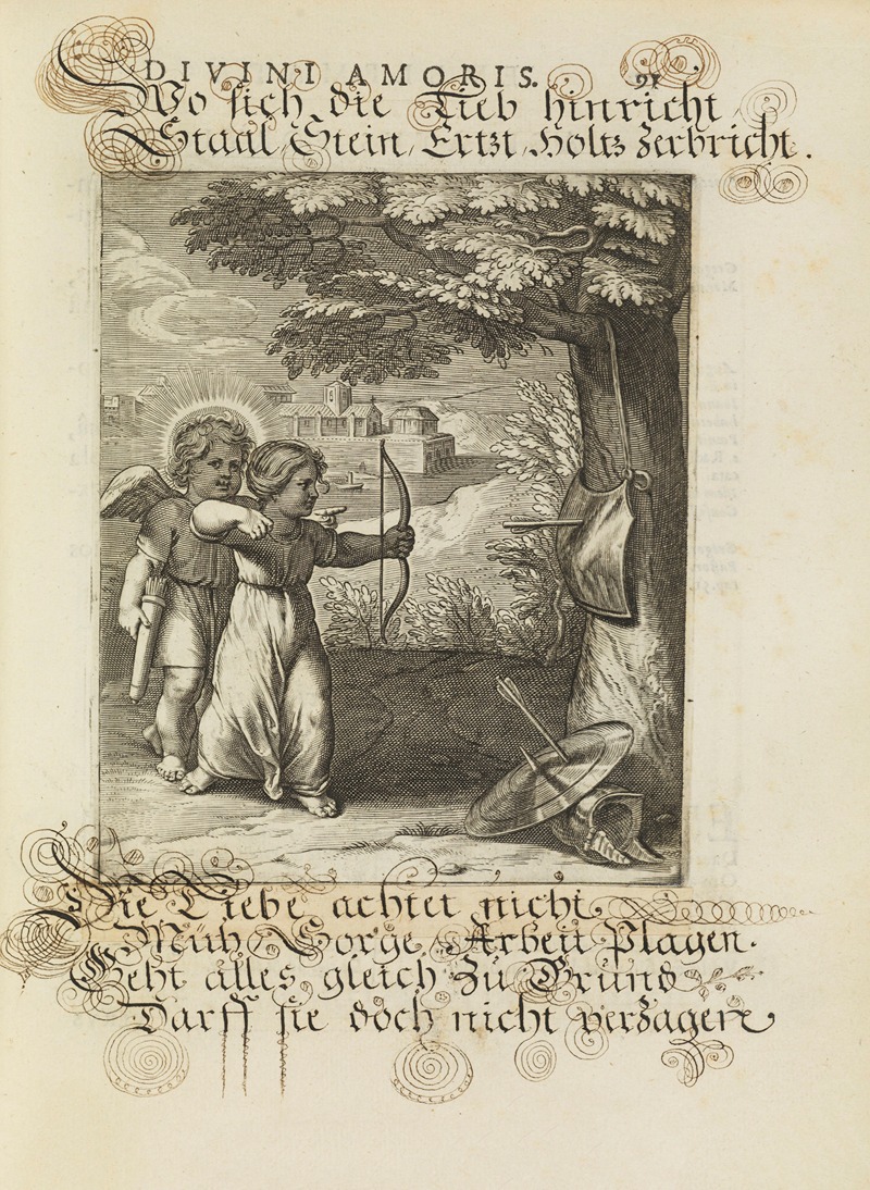 Otto van Veen - Amoris divini emblemata Pl.43