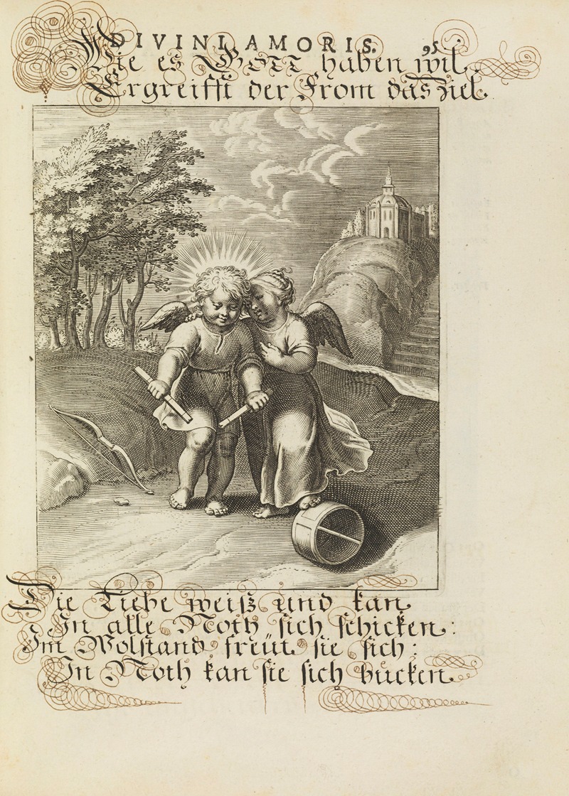 Otto van Veen - Amoris divini emblemata Pl.45