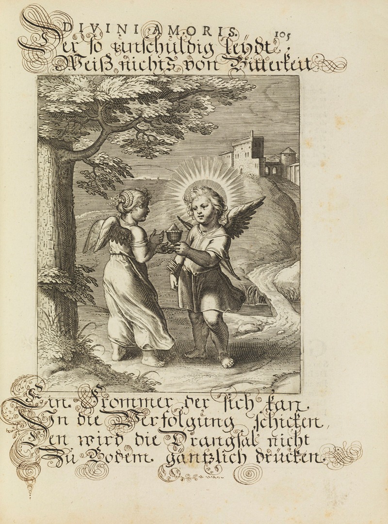 Otto van Veen - Amoris divini emblemata Pl.50