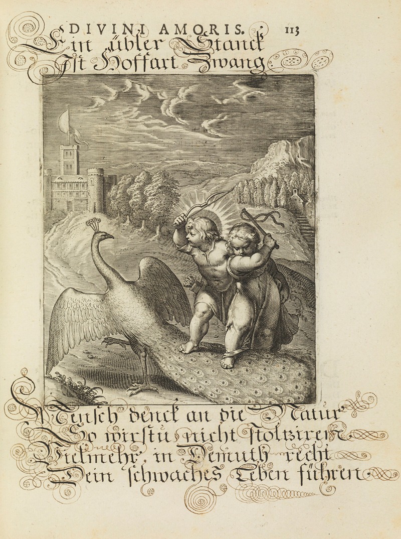 Otto van Veen - Amoris divini emblemata Pl.54