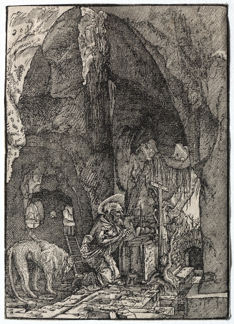 Albrecht Altdorfer - St. Jerome in the Cave