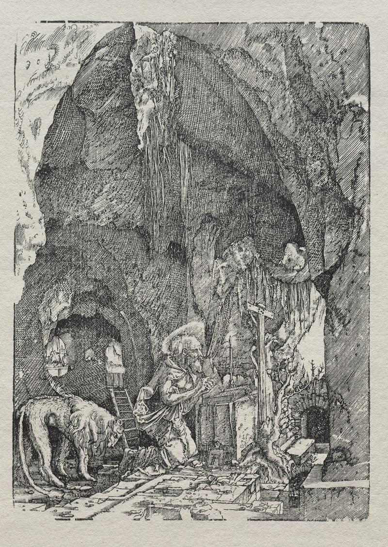 Albrecht Altdorfer - St. Jerome in the Cave