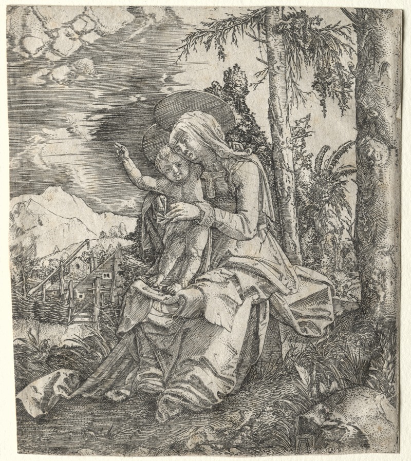 Albrecht Altdorfer - The Virgin in a Landscape