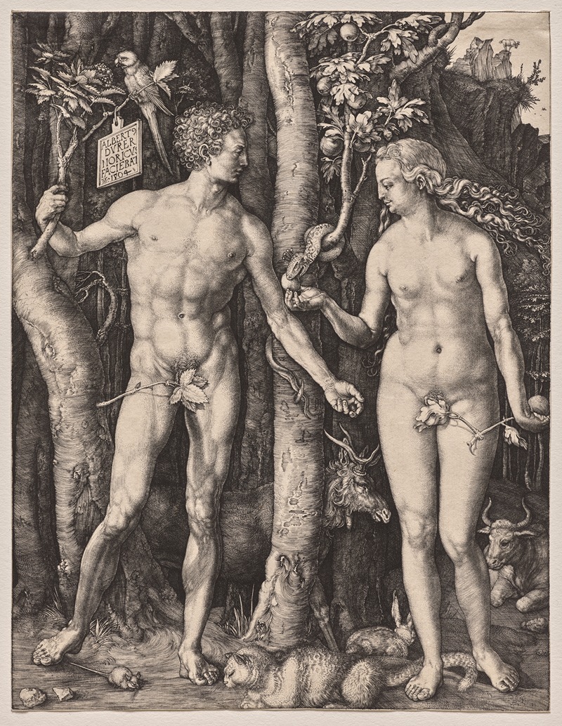 Albrecht Dürer - Adam and Eve