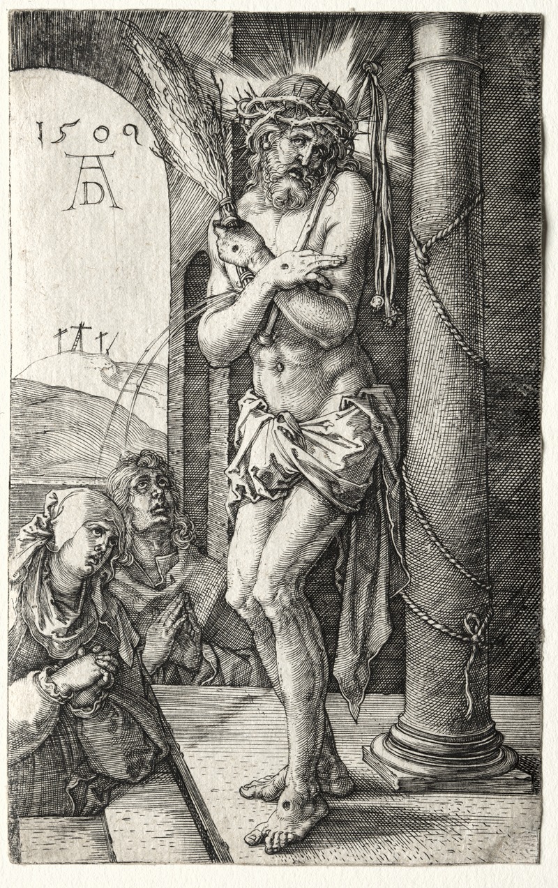 Albrecht Dürer - Man of Sorrows by the Column