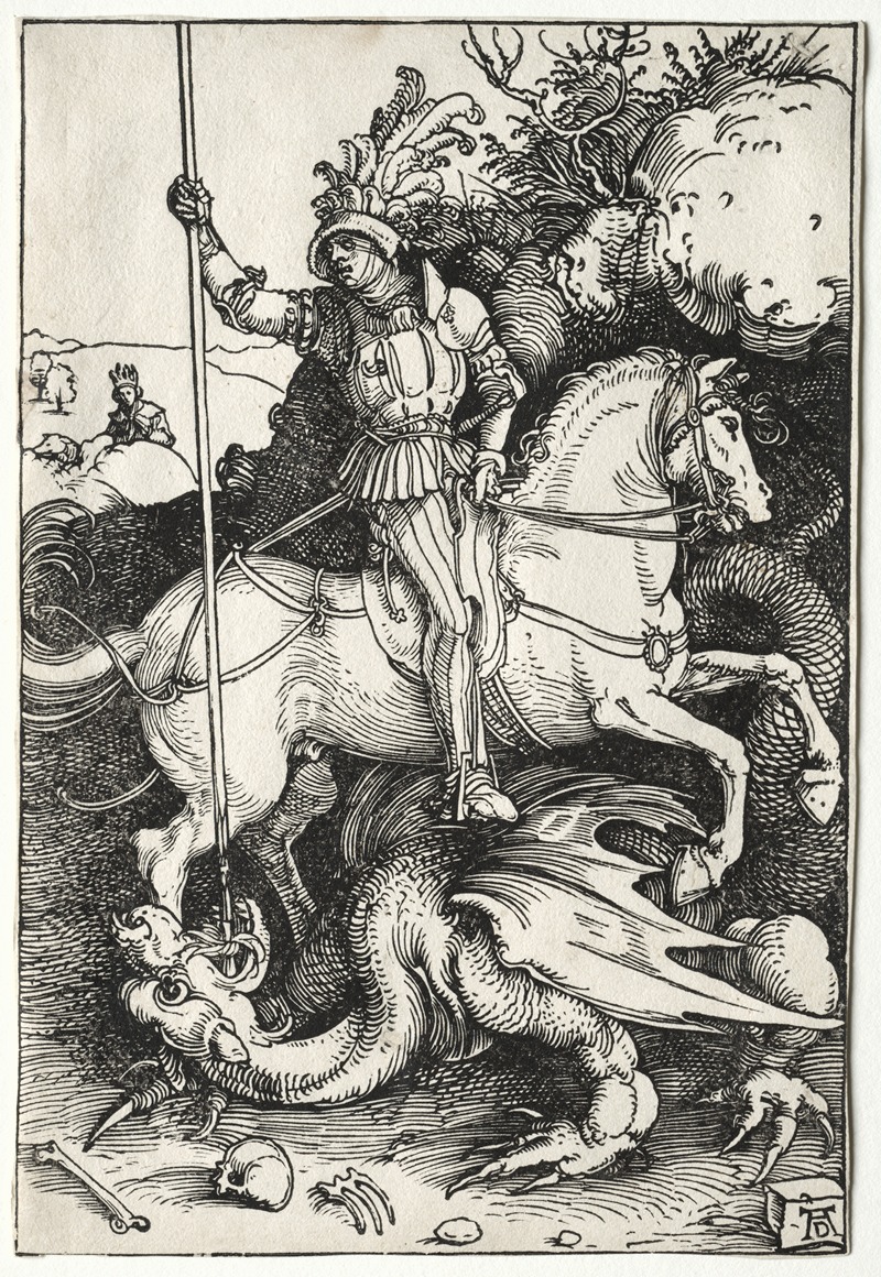 Albrecht Dürer - St. George Killing the Dragon