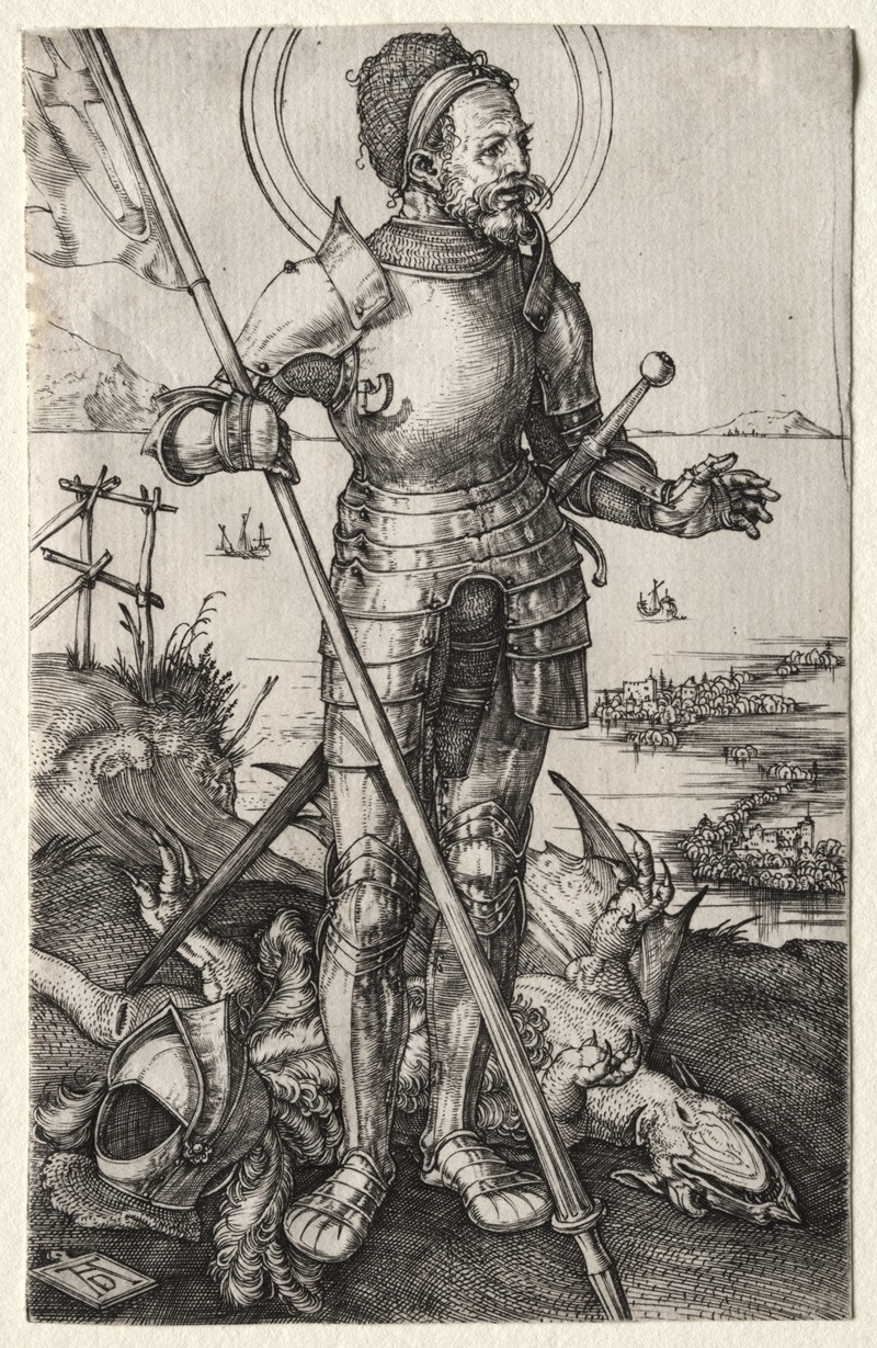 Albrecht Dürer - St. George on Foot