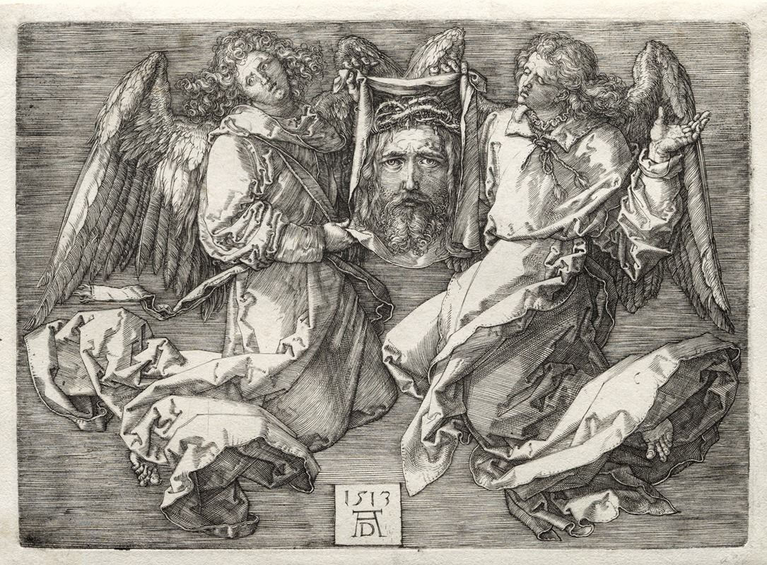 Albrecht Dürer - Sudarium Displayed by Two Angels