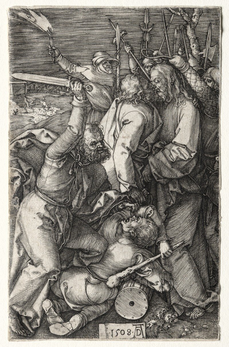 Albrecht Dürer - The Betrayal of Christ by Judas