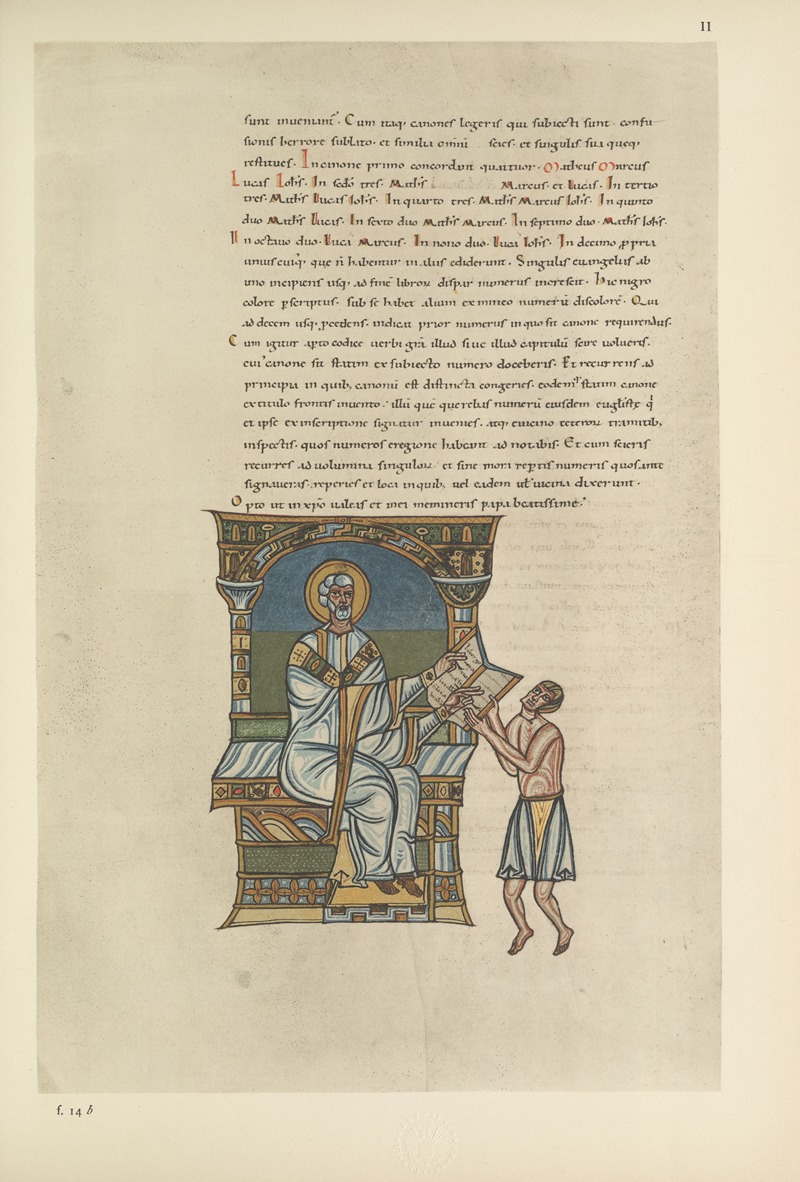 George Frederic Warner - Gospels of Matilda, countess of Tuscany, 1055-1115 Pl.03