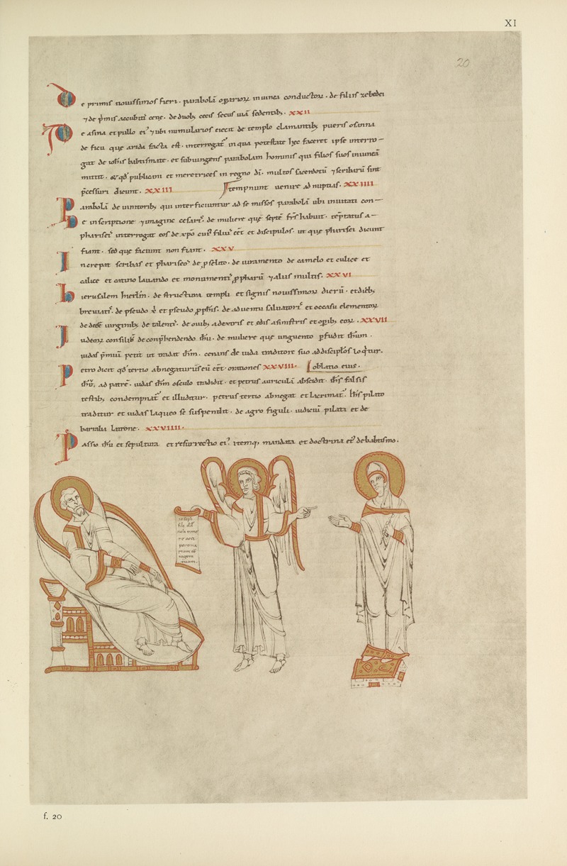 George Frederic Warner - Gospels of Matilda, countess of Tuscany, 1055-1115 Pl.05