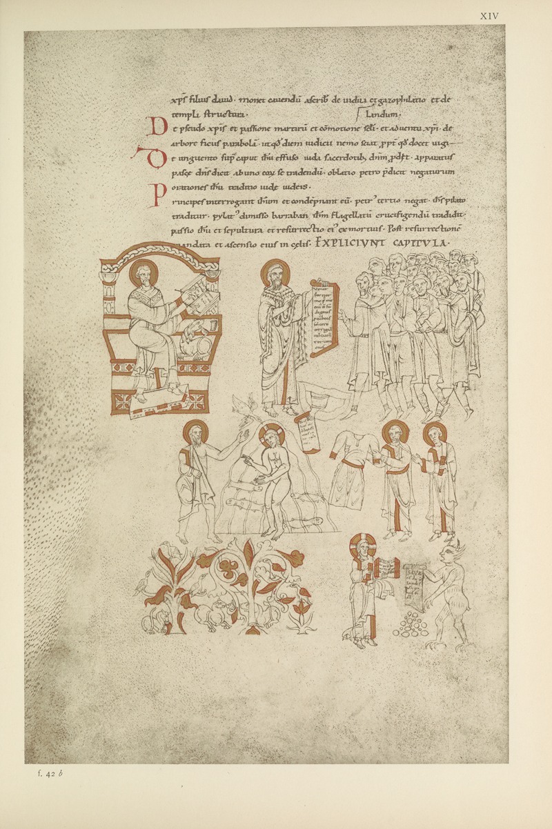 George Frederic Warner - Gospels of Matilda, countess of Tuscany, 1055-1115 Pl.08