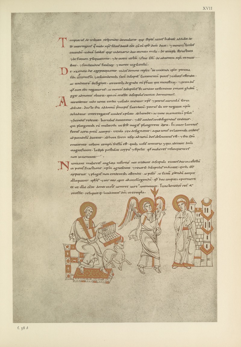 George Frederic Warner - Gospels of Matilda, countess of Tuscany, 1055-1115 Pl.11
