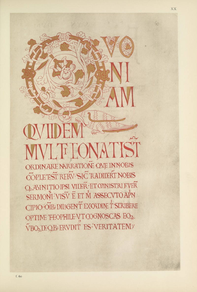 George Frederic Warner - Gospels of Matilda, countess of Tuscany, 1055-1115 Pl.14