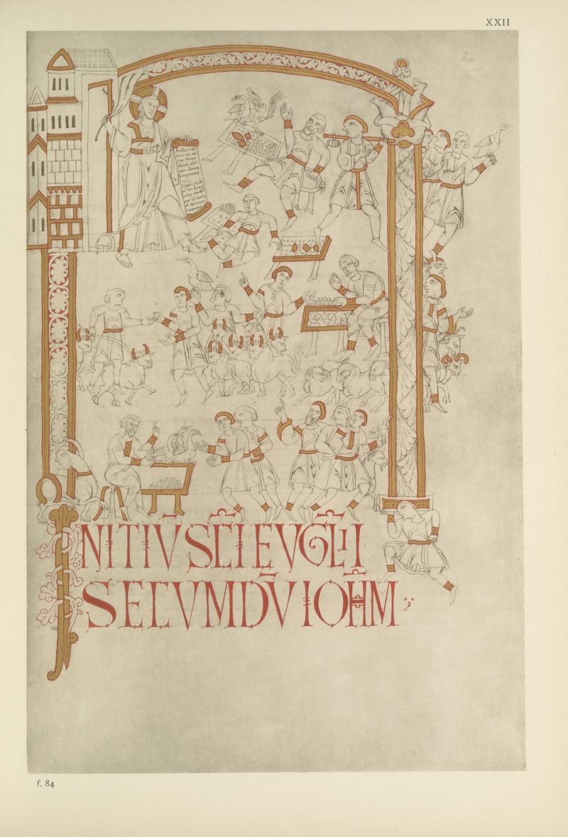 George Frederic Warner - Gospels of Matilda, countess of Tuscany, 1055-1115 Pl.16