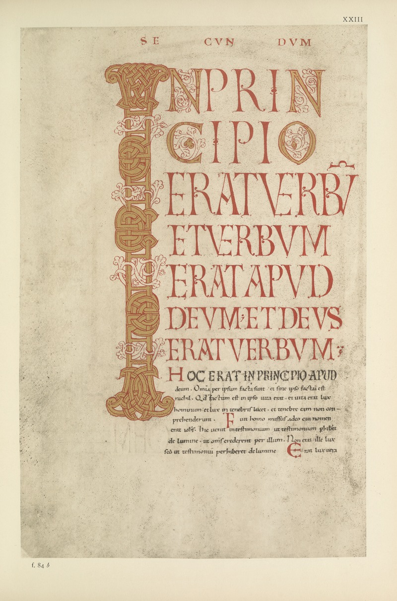 George Frederic Warner - Gospels of Matilda, countess of Tuscany, 1055-1115 Pl.17
