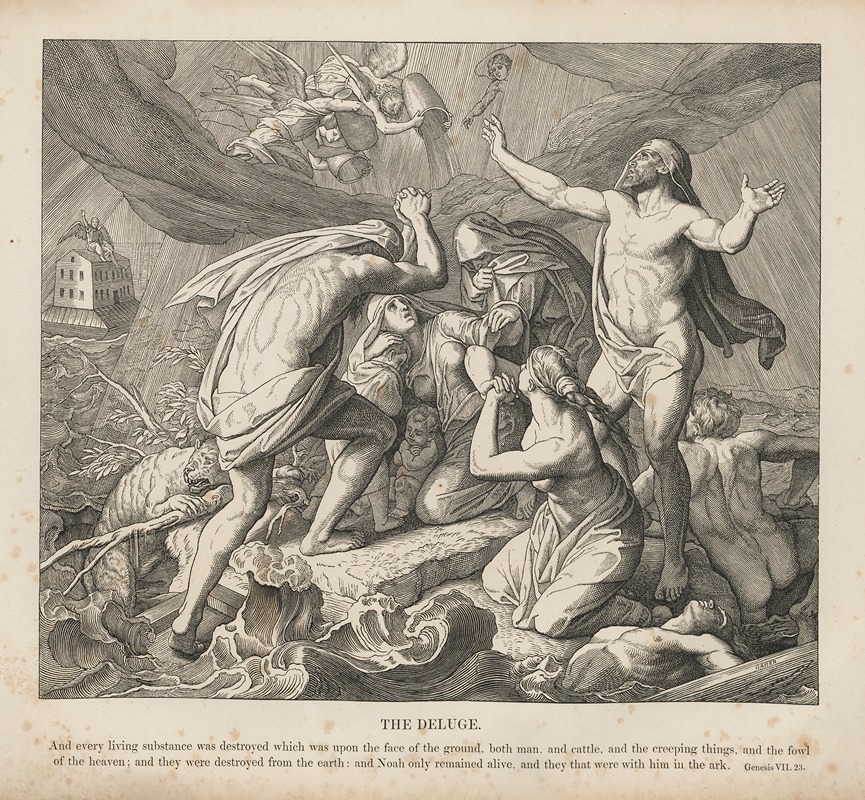 Julius Schnorr von Carolsfeld - The Deluge