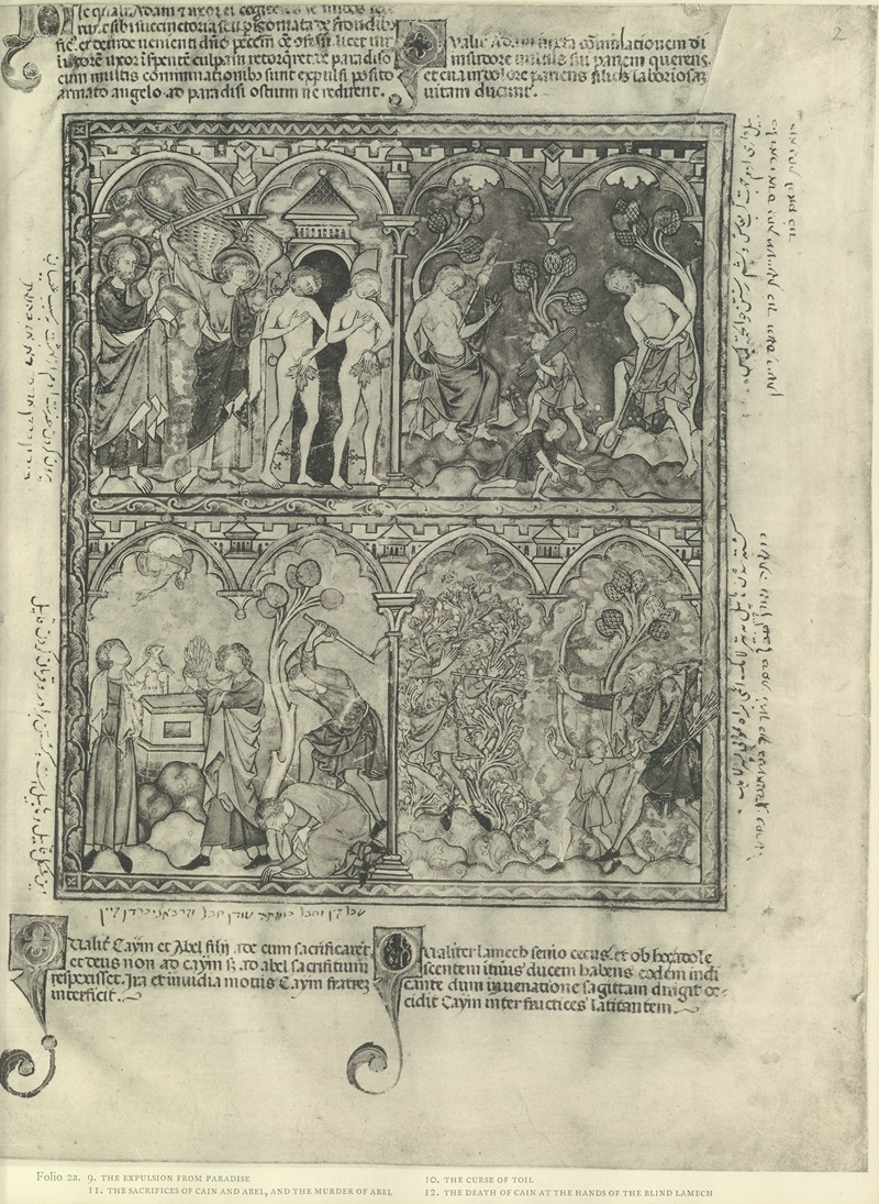Montague Rhodes James - A Book of Old Testament illustrations of the middle of the thirteenth century Pl.03